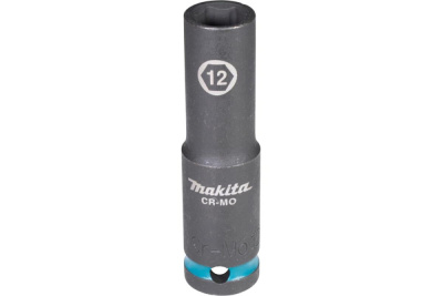 Ударная удлиненная торцовая головка Impact Black 1/2" 12x81,5 мм Makita