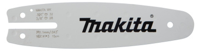 Шина, длина 15см/6", шаг0,325", паз 1,1мм, 32 звена Makita