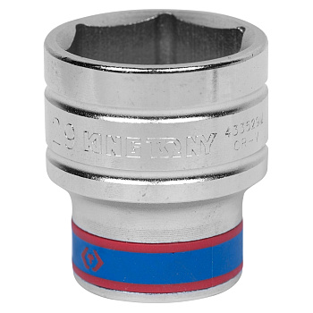 Головка торцевая стандартная шестигранная 1/2", 29 мм KING TONY 433529M