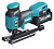 Аккумуляторный лобзик Makita JV001GZ01 • 40V XGT • BL • XPT • Soft no Load • ход 26 мм • рез 135 мм • 3 настройки орбитального хода