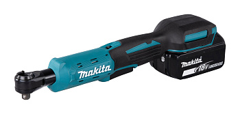 Аккумуляторная угловая трещотка Makita DWR180RF • 18V LXT • 3/8 и 1/4 • 0-800 об/мин