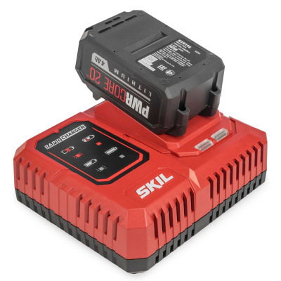 Комплект: Зарядное устройство SKIL QC5360 (6А) и Аккумуляторная батарея SKIL BY5196 (4Ач)
