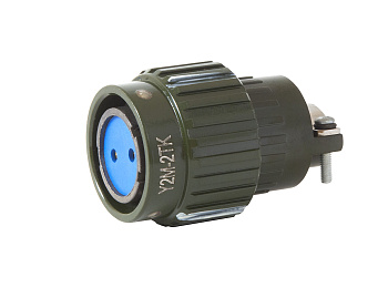 Разьем 2 pin д/горелки КЕДР TIG (быстросъемный) 