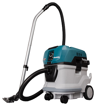 Аккумуляторный пылесос Makita VC006GMZ01 • 72V XGT • 18 кПа • M-класс • 40/30 л • сухая/влажная уборка • XPT • AWS • с модулем WUT01