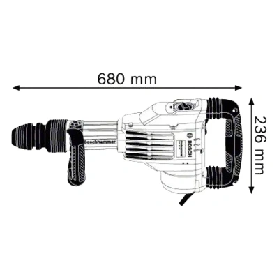 Отбойные молотки и бетоноломы GSH 11 VC BOSCH