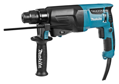 Сетевой перфоратор с пылеотводом Makita HR2300 • 720 Вт • SDS-PLUS • 23 мм • 2,6 Дж • 2 режима