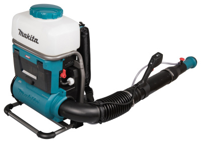 Аккумуляторный ранцевый опрыскиватель Makita PM001GZ01 • 40V XGT • 14.3 м³/мин • 64 м/с • 15 л • дальность до 14 м • BL • WG