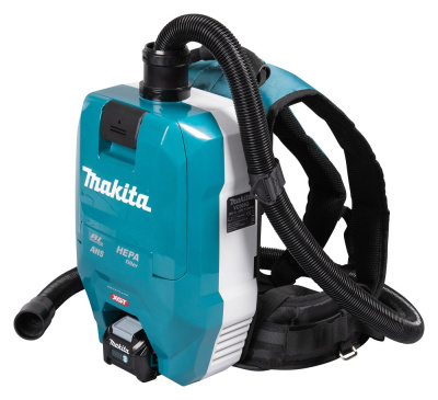 Аккумуляторный пылесос Makita VC009GZ01 • 40V XGT • бесщеточный • 1900 л/м • 18 кПа • мешок 2/1.5 л • 4.1 кг • 3 скорости 14/30/55 мин