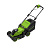 Газонокосилка аккумуляторная Greenworks GD40LM411, 40V, бесщеточная, 41 см, c1хАКБ 4Ач и ЗУ