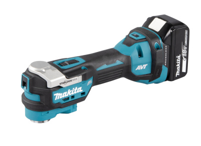 Инструмент многофункциональный аккумуляторный Makita • 18 В • Li-ion • BL • AVT • XPT • STARLOCK • 10000-20000 об/мин • 2.0 кг • АКБ1*3,0 Ач • ЗУ • кейс