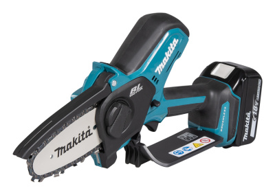 Аккумуляторная цепная пила Makita DUC101Z • 18V LXT • BL • 320 Вт • 4/10 см • 0.325 • 1.1 мм • 8 м/с • XPT