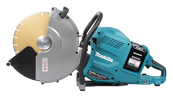 Аккумуляторный резчик Makita CE002GZ01 • 2x36V XGT • BL • d-355x25.4 мм • рез 127 мм • 4200 об/мин • пылеудаление • AFT • AWS • WG
