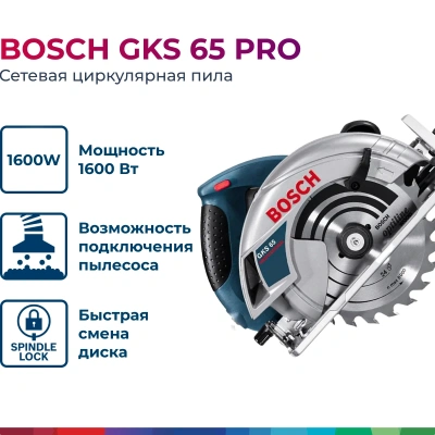 Пилы дисковые GKS 65