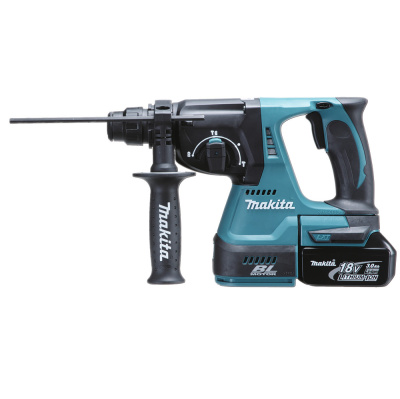 Аккумуляторный перфоратор Makita DHR242RFE • 18V LXT • SDS-PLUS • 24 мм • 2,4 Дж