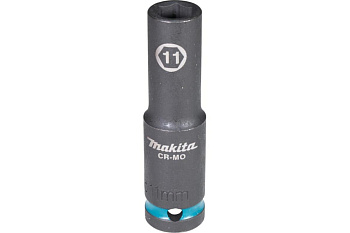 Ударная удлиненная торцовая головка Impact Black 1/2" 11x81,5 мм Makita