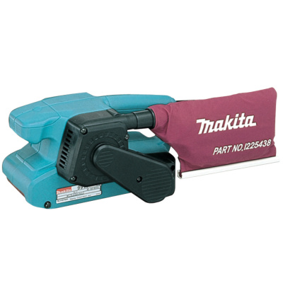 Сетевая ленточная шлифовальная машина Makita 9910K • 650 Вт • 76x457 мм • 270 м/мин