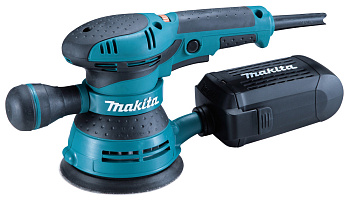 Сетевая эксцентриковая шлифовальная машина Makita BO5041K • 300 Вт • 125 мм • 4000-12000 об/мин