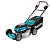 Аккумуляторная газонокосилка Makita DLM530Z • 18V X2 LXT • 53 см • 70 л