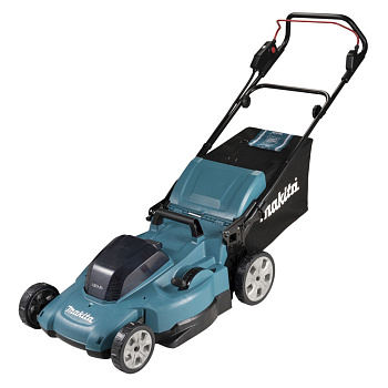 Аккумуляторная газонокосилка Makita DLM538Z • 18V X2 LXT • 860 Вт • дека 53 см • травосборник 70 л • 4в1 • XPT