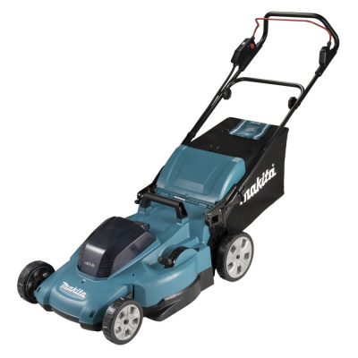 Аккумуляторная газонокосилка Makita DLM538Z • 18V X2 LXT • 860 Вт • дека 53 см • травосборник 70 л • 4в1 • XPT
