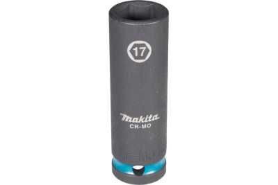 Ударная удлиненная торцовая головка Impact Black 1/2" 17x81,5 мм Makita