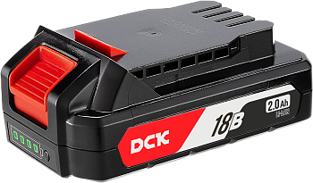 Аккумулятор DCK FFBL 2020,  li-ion, 18В, 2А/ч