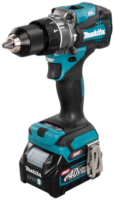 Аккумуляторная ударная дрель-шуруповерт для тяжелых работ Makita HP001GD201 • 40V XGT Li-ion • 140/68 Нм • 0-650/2600 об/мин