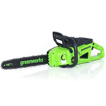 Цепная пила аккумуляторная Greenworks , 40V, 40 см, 2000 Вт, бесщеточная, без АКБ И ЗУ